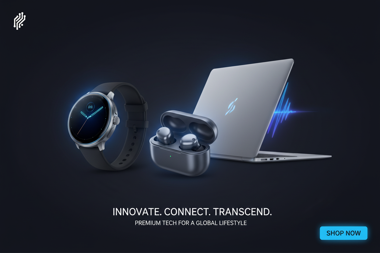Tech Store Hero Banner 1